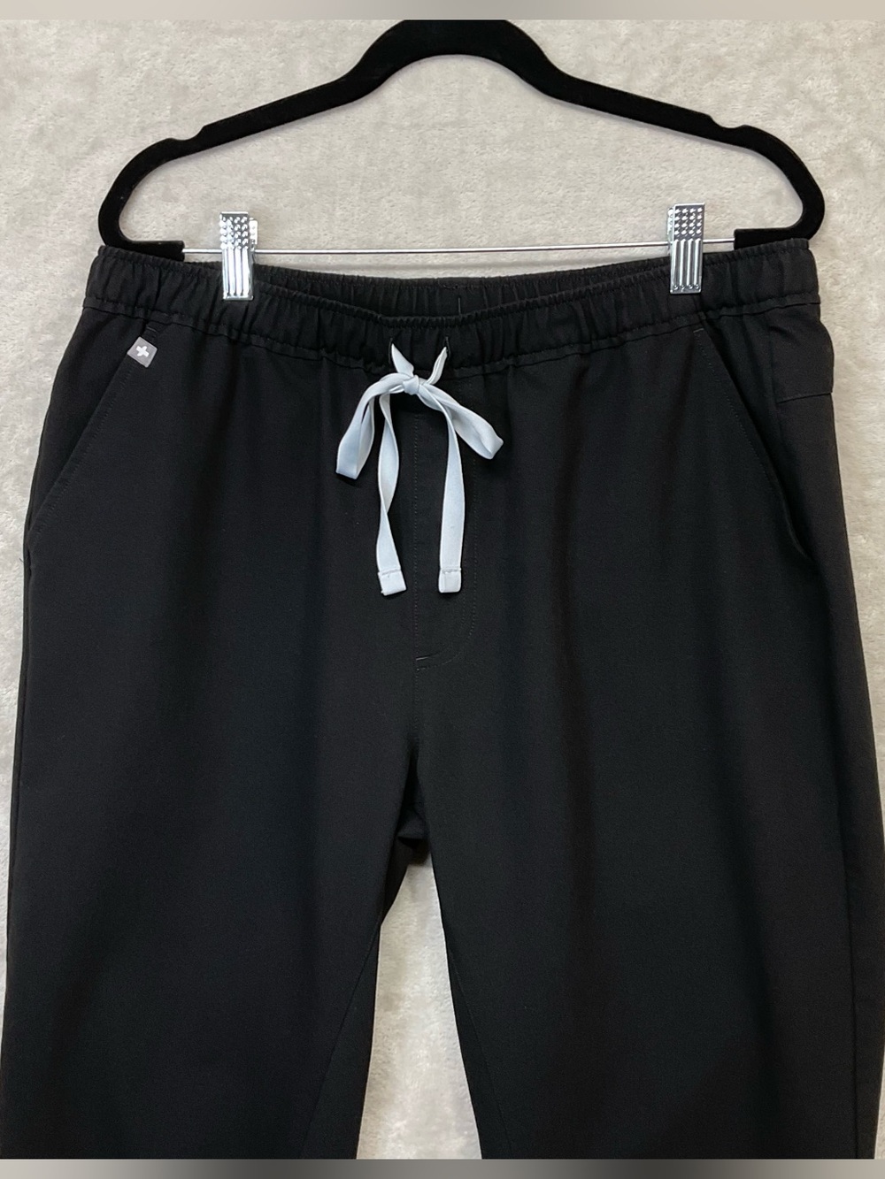 Figs Men’s Tansen Black Jogger Scrub Pants Size L - Picture 4 of 9